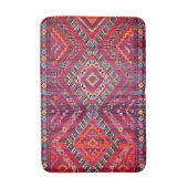 Blush Bazaar: Rosa marokkanisches Erbe Elegante Badematte (Vorderseite Vertikal)