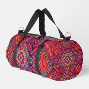 Blush Bazaar: Rosa marokkanisches Erbe Elegante Duffle Bag