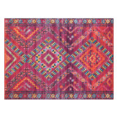 Blush Bazaar: Rosa marokkanisches Erbe Elegante Tischdecke (Vorderseite (Horizontal))