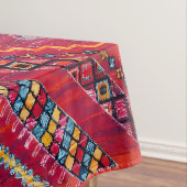 Blush Bazaar: Rosa marokkanisches Erbe Elegante Tischdecke (Beispiel)