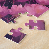 Blush Beach Bay | Ozean-Sonnenuntergang Rosa Wasse Puzzle (Seite)