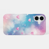 Blush Bear Pile iPhone 16 Hülle (Rückseite (Horizontal))