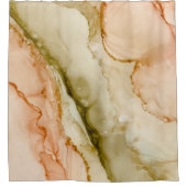 Blush Beige Pastel Duschvorhang (Vorderseite)