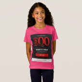 Blush Bliss: Radiant Pink Perfection T-Shirt (Vorne ganz)