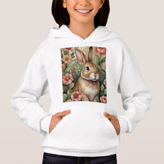 Blush Blogs and Bunny Dreams Hoodie (Vorderseite)