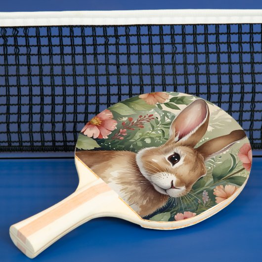 Blush Blogs und Bunny Dreams Ping Pong Paddle Tischtennis Schläger (InSitu)