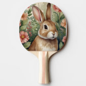 Blush Blogs und Bunny Dreams Ping Pong Paddle Tischtennis Schläger (Rückseite)