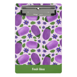 Blush & Bloom Aubergine-Kollektion – Sanftes Lila Mini Klemmbrett