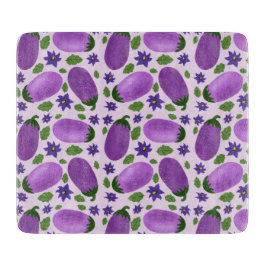 Blush & Bloom Aubergine-Kollektion – Sanftes Lila Schneidebrett