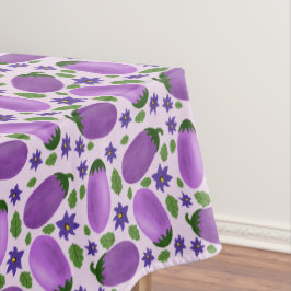 Blush & Bloom Aubergine-Kollektion – Sanftes Lila Tischdecke