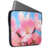 Blush Bloom Cherry Blossom Laptopschutzhülle (Vorne Rechts)