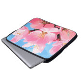 Blush Bloom Cherry Blossom Laptopschutzhülle (Vorne Knopf)