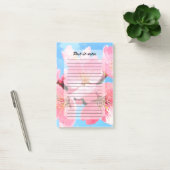 Blush Bloom Cherry Blossom Post-it Klebezettel (Büro)