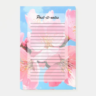 Blush Bloom Cherry Blossom Post-it Klebezettel