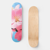 Blush Bloom Cherry Blossom Skateboard (Vorderseite)