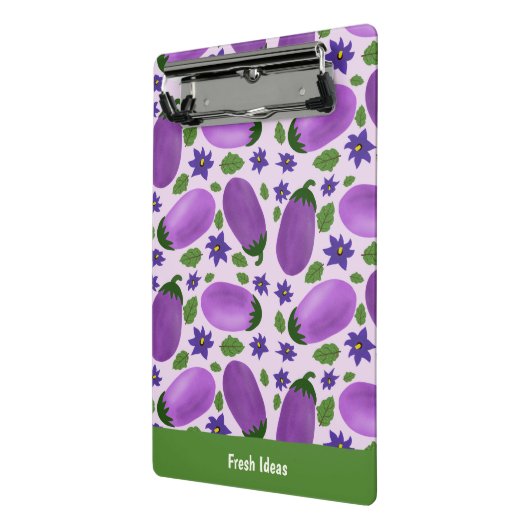 Blush & Bloom Eggplant Collection – Soft Lilac Mini Klemmbrett (Gewinkelt2)