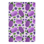 Blush & Bloom Eggplant Collection – Soft Lilac Mini Klemmbrett (Rückseite)