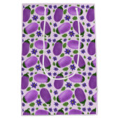 Blush & Bloom Eggplant Collection – Soft Lilac Mittlere Geschenktüte (Rückseite)