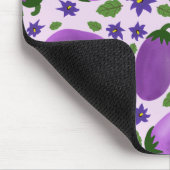 Blush & Bloom Eggplant Collection – Soft Lilac Mousepad (Ecke)