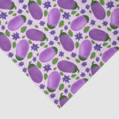 Blush & Bloom Eggplant Collection – Soft Lilac Seidenpapier (Detail)