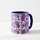 Blush & Bloom Eggplant Collection – Soft Lilac Tasse (VorderseiteRechts)