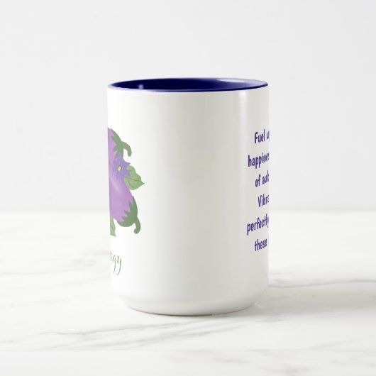 Blush & Bloom Eggplant Collection  Tasse (Zentrum)