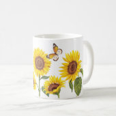 Blush Bloom | Elegante rosa Tasse (VorderseiteRechts)