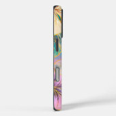 Blush Bloom Exotic Blätter Blume Case-Mate iPhone Hülle (Rückseite / Rechts)