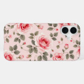 Blush Bloom iPhone Hülle (Rückseite (Horizontal))