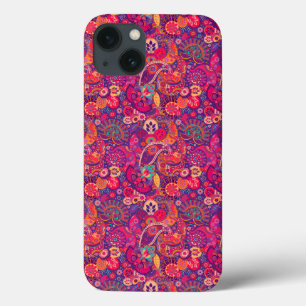 Blush Bloom: Künstlerisches rosa Gartenmuster Case-Mate iPhone Hülle