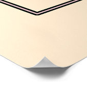 Blush Bloom - Moderner Lotus Kunst, Dichtung und M Poster (Ecke)