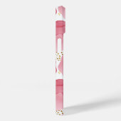 Blush & Bloom Monogram Phone Cover (Rückseite / Rechts)