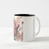 Blush Bloom Mug _ Rose Zweifarbige Tasse (VorderseiteRechts)