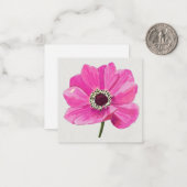 Blush Bloom Notecard  Mitteilungskarte (Vorderseite/Rückseite Beispiel)