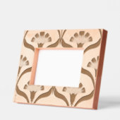 Blush Bloom Photo Frame Geätzte Rahmen (Links)
