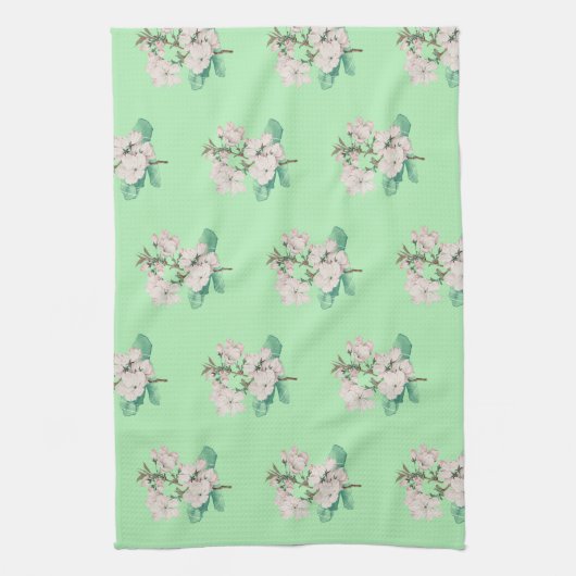 Blush Bloom Towel Geschirrtuch (Vertikal)