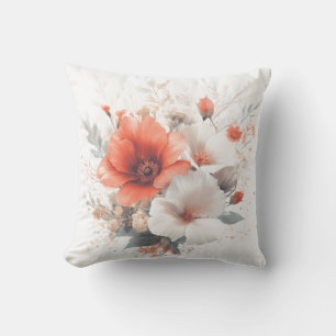 „Blush Bloom“-Wurfkissen Kissen