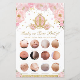 Blush Bloral Princess Baby oder Bierbauch Game