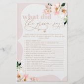 Blush Bloral Was hat der Bräutigam gesagt Bridal S (Vorderseite)