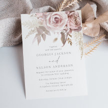Blush Bloral Wedding