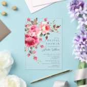 Blush Blossom Bridal Dusche Einladung (In Situ (Hochzeit))