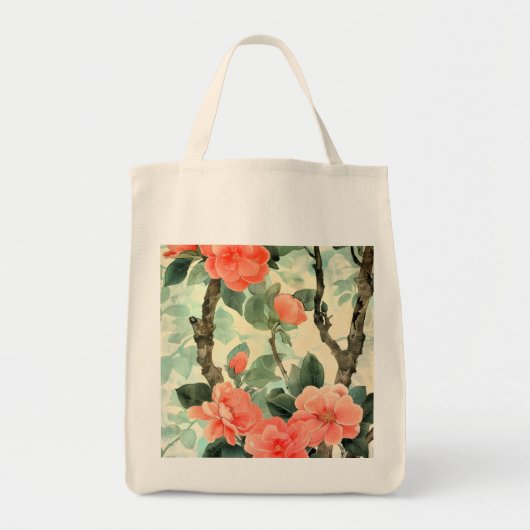 Blush Blossom Camelia Park/Garten: Tragetasche (Vorne)