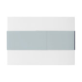 BLUSH BLUE BLUE FLORAL WATERCOLOR BUNCH WEDING EINLADUNGSBANDEROLE (Rückseitenbeispiel)