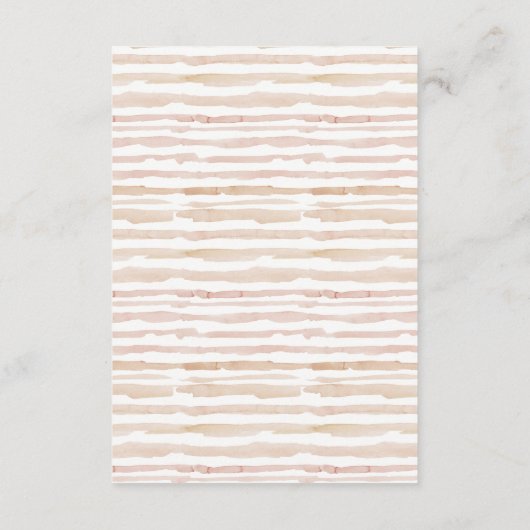 Blush Blue Cup Blumenempfehlung für Mama Baby Dusc Begleitkarte (Rückseite)