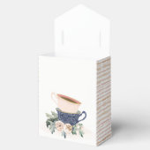 Blush Blue Flora Gestapelte Teebecher jedes Alter  Geschenkschachtel (Geöffnet)