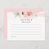 Blush Blume Babyduschratenkarten Postkarte (Vorne/Hinten)