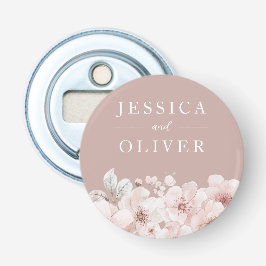 Blush Blume Dusty Pink Wedding Flaschenöffner