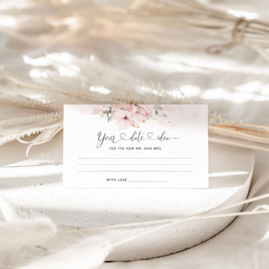 Blush Blumenbeet Ideen am Abend. Datum der jar-Ken Begleitkarte