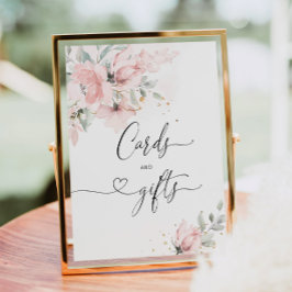 Blush Blumenkarten und Geschenke Poster