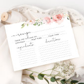 Blush-Blumenkochkarte